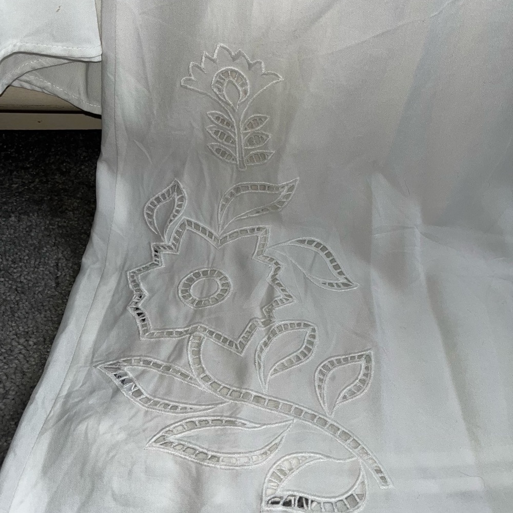 NWT MISA Los Angeles Matias Embroidered Shirtdress Size XS - Picture 6 of 11